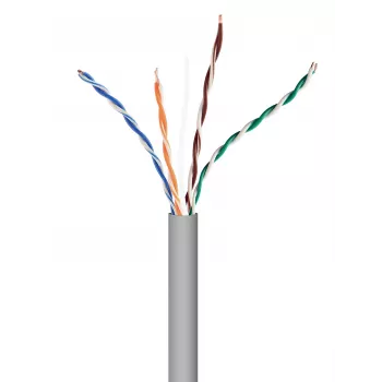 Cabo de rede GEMBIRD – Cat 5e – UTP – 304 m – cinzento