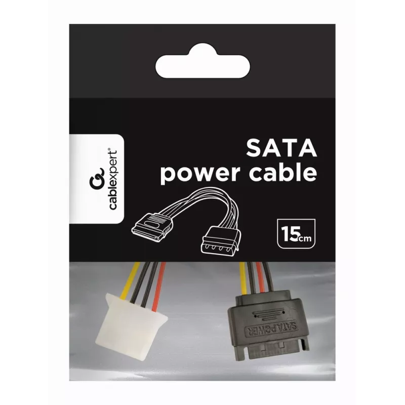 Cabo de alimentação GEMBIRD SATA 15cm (CC-SATA-PS)