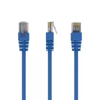 Cabo de patch GEMBIRD - Cat 5e - UTP - 50 cm - azul