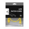 Cabo de rede Gembird PP12-0.5M/Y RJ-45 Cat5e 0,5 m amarelo