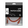 Cabo de rede GEMBIRD - Cat 5e - UTP - 1 m - vermelho