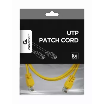 Cabo de rede GEMBIRD - Cat 5e - UTP - 2 m - amarelo
