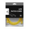 Cabo de rede GEMBIRD - Cat 5e - UTP - 5 m - amarelo