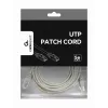 Cabo de rede GEMBIRD PP12-7.5M, 7,5 m, RJ-45 para RJ-45, branco