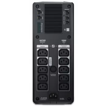 APC Back-UPS Pro, 1500VA/865W, torre, 230V, 10 tomadas IEC C13, AVR, LCD, bateria substituível pelo utilizador