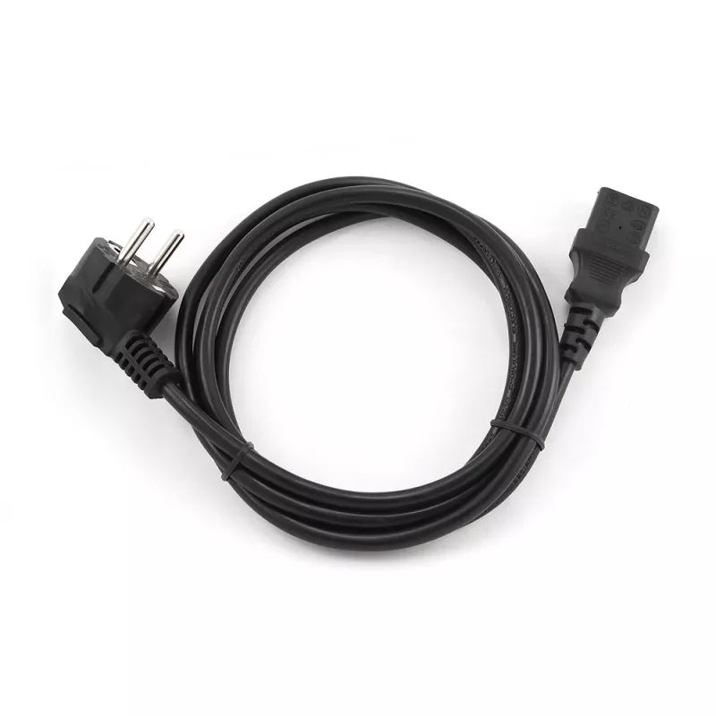 Gembird PC-186-VDE cabo de alimentação, CEE 7/7 para C13, VDE, 1,8 m, preto