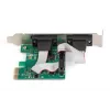 Placa de expansão PCIe DIGITUS Serial I/O, 2 portas, 2 x DB9 M chapa de slot + chapas LP chipset MCS9901