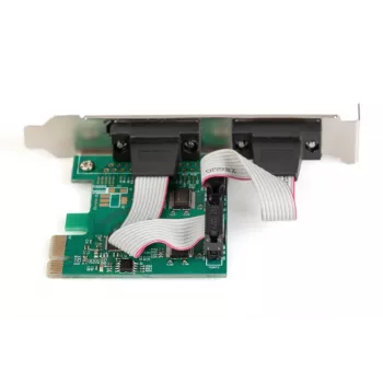 Placa de expansão PCIe DIGITUS Serial I/O, 2 portas, 2 x DB9 M chapa de slot + chapas LP chipset MCS9901