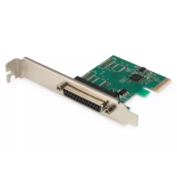 Placa de expansão PCIe DIGITUS Parallel I/O, 1 porta, 1x DB25 F