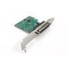 Placa de expansão PCIe DIGITUS Parallel I/O, 1 porta, 1x DB25 F
