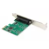 Placa de expansão PCIe DIGITUS Parallel I/O, 1 porta, 1x DB25 F