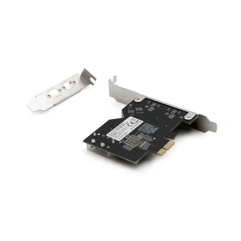 Placa de interface DIGITUS IEEE 1394b, PCIe 3 portas, 2x9 pinos externo + 1x9 pinos interno