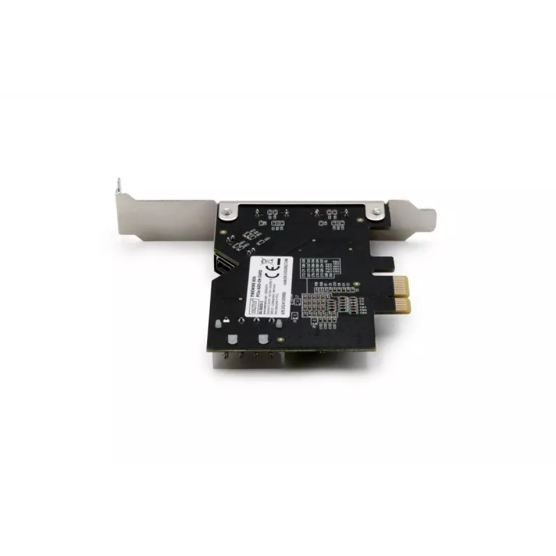 Placa de interface DIGITUS IEEE 1394b, PCIe 3 portas, 2x9 pinos externo + 1x9 pinos interno
