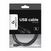 Cabo USB 2.0 macho A / macho B GEMBIRD 3 m (10 ft) – preto / embalagem bulk (ccp-USB2-ambm-10)