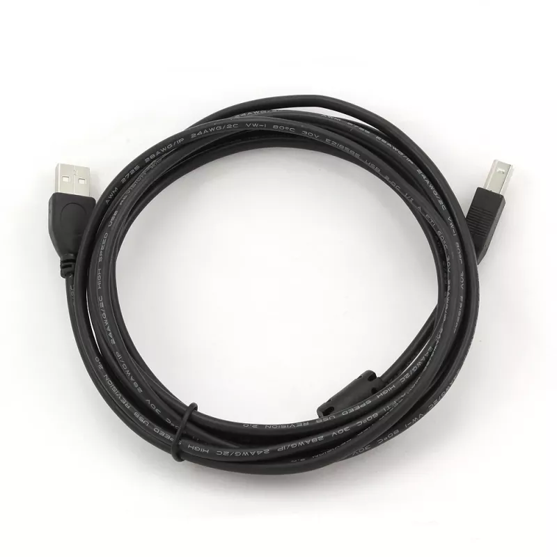 Cabo USB GEMBIRD qualidade premium macho A para macho B, 3m
