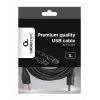 Cabo USB GEMBIRD qualidade premium macho A para macho B, 3m