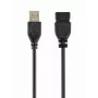 Gembird CCP-USB2-AMAF-10 cabo de extensão USB 2.0 tipo A (AM/AF), 3 m, preto