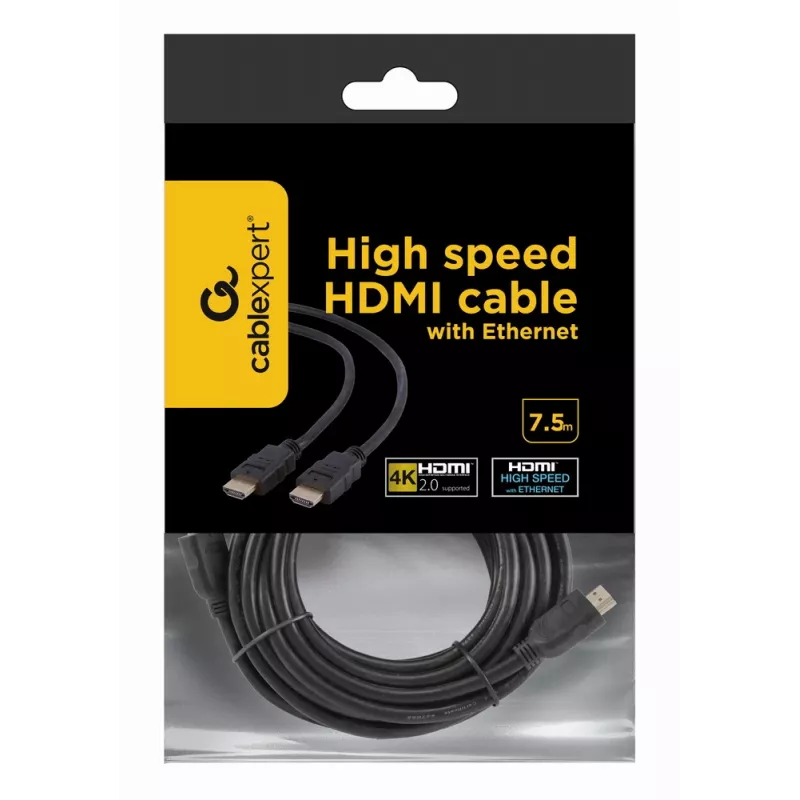 Cabo HDMI V.1.4 GEMBIRD macho-macho / 7,5m embalagem bulk (cc-hdmi4-7,5m)