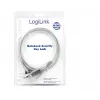 Cabo de segurança para portátil LogiLink NBS002 com fechadura de combinação 1,5 m