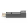 Adaptador DisplayPort DIGITUS ASSMANN, DP - HDMI Type-A macho/fêmea, com bloqueio, CE preto
