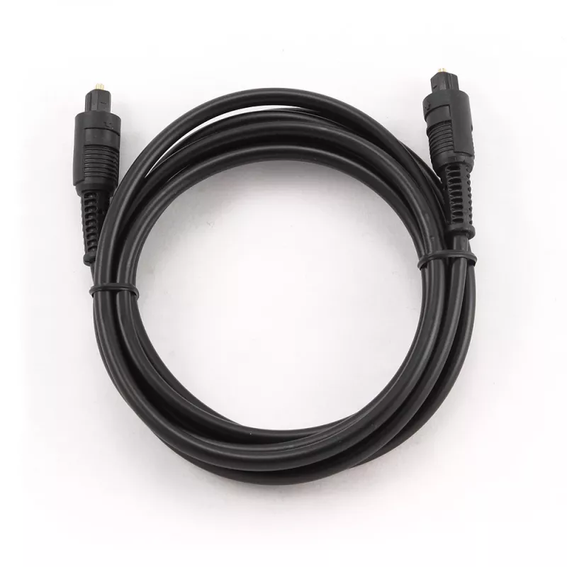 Cabo de áudio, Gembird Toslink, 2 m, preto, ficha-ficha
