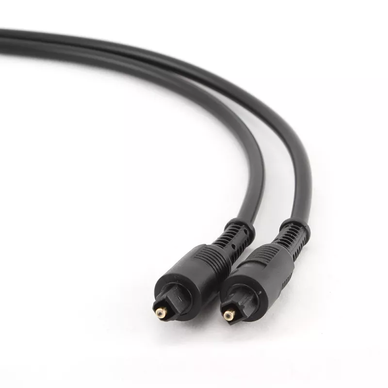 Cabo de áudio, Gembird Toslink, 2 m, preto, ficha-ficha