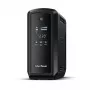 Fonte de alimentação ininterrupta CYBERPOWER CP900EPFCLCD — 0,9 kVA (540 W), 6 tomadas AC, LCD, onda sinusoidal pura, torre