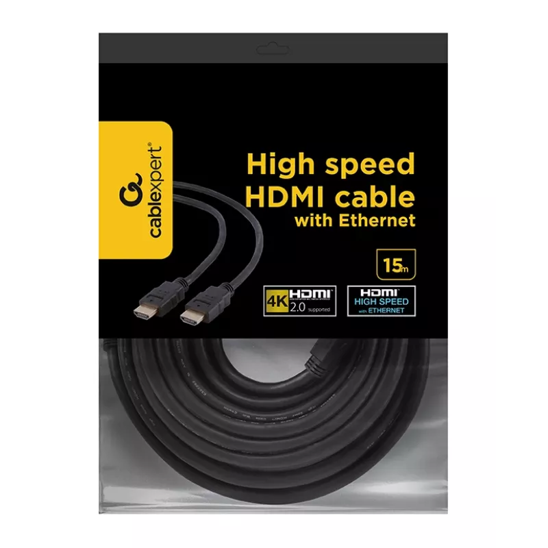 Cabo HDMI V.1.4 macho-macho GEMBIRD 15 m embalagem a granel (CC-HDMI4-15M)