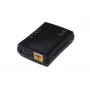 DIGITUS Servidor de rede USB multifunções, hub USB de rede de 1 porta, NAS, servidor de impressão USB 2.0, RJ45