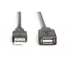 Cabo repetidor USB 2.0 DIGITUS USB A macho / A fêmea 10m (DA-73100-1)