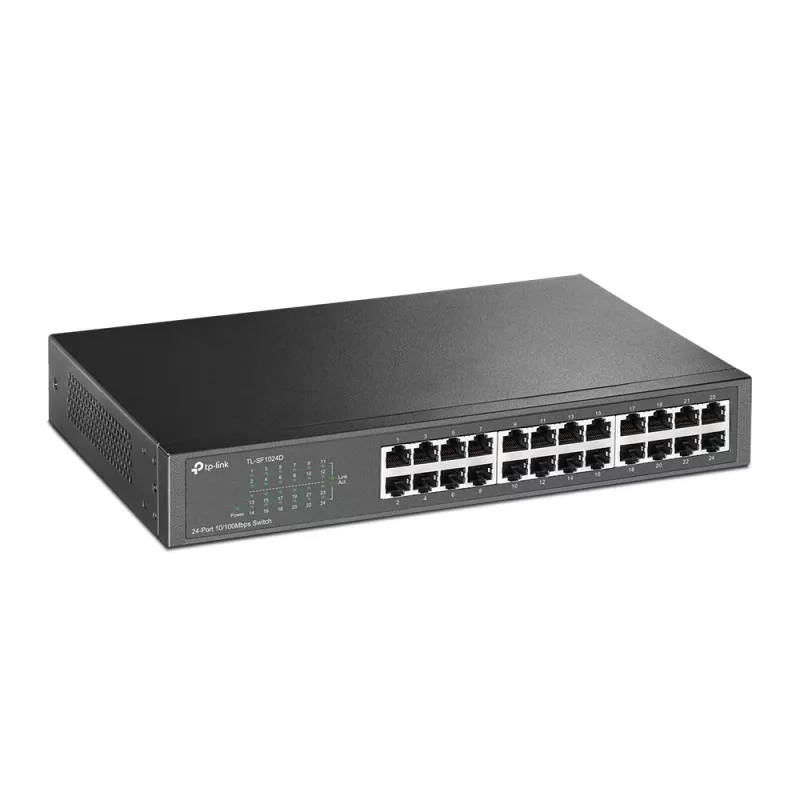 TP-Link TL-SF1024D Switch de rede Não gerido Fast Ethernet (10/100) Cinzento