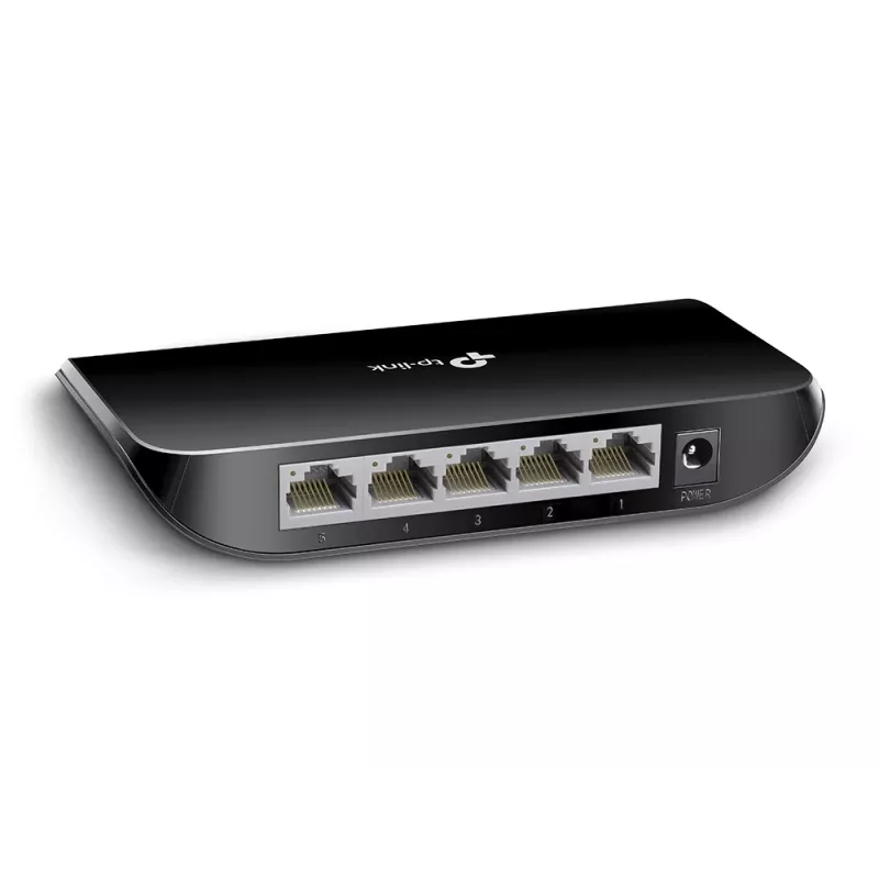 TP-Link Switch de rede de secretária 5 portas Gigabit, Não gerido, Gigabit Ethernet (10/100/1000), Full duplex