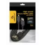 Gembird CC-HDMID-6 Cabo HDMI para Micro HDMI (Tipo D), banhado a ouro, 1,8 m, preto