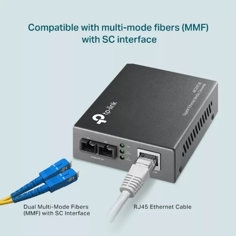Conversor de meios Gigabit Multimodo TP-Link