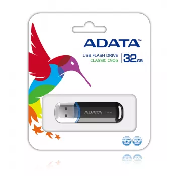 ADATA 32GB C906 Pen USB USB Tipo-A 2.0 Preto