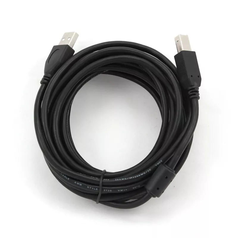 Cabo GEMBIRD de qualidade premium USB ficha A para ficha B 4,5m - preto