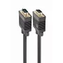 Cabo GEMBIRD Premium VGA HD15M/HD15M duplo blindado com 2 núcleos de ferrite 10m preto
