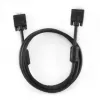Cabo GEMBIRD Premium VGA HD15M/HD15M duplo blindado com 2 núcleos de ferrite 15 m – preto