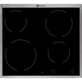 Placa de cozinha Electrolux EHF16240XK preta encastrada placa vitrocerâmica 4 zona(s)