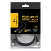 Gembird CC-HDMI4-0.5M cabo HDMI 2.0 com Ethernet, macho – macho, 4K, 0,5 m, preto, embalagem a granel