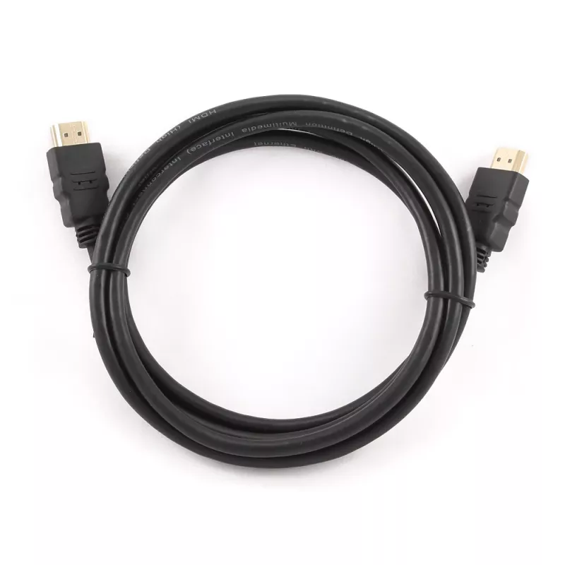 Gembird CC-HDMI4-0.5M cabo HDMI 2.0 com Ethernet, macho – macho, 4K, 0,5 m, preto, embalagem a granel
