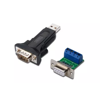 Conversor DIGITUS USB 2.0 para série RS485 incl. cabo USB-A 80 cm USB-A M / USB-A F
