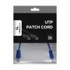 Cabo de rede GEMBIRD - Cat 5e - UTP - 25 cm - Azul