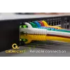 Cabo de rede GEMBIRD - Cat 5e - UTP - 25 cm - Verde