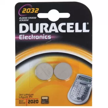 Pilha DURACELL 3V eletrónica pack de 2