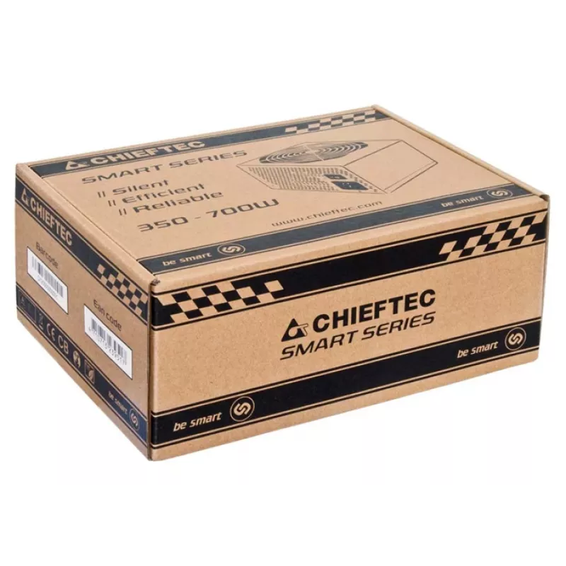 Fonte de alimentação Chieftec Smart GPS-500A8 500 W 20+4 pin ATX ATX preto