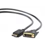 Cabo adaptador GEMBIRD DisplayPort para DVI 2,0 m