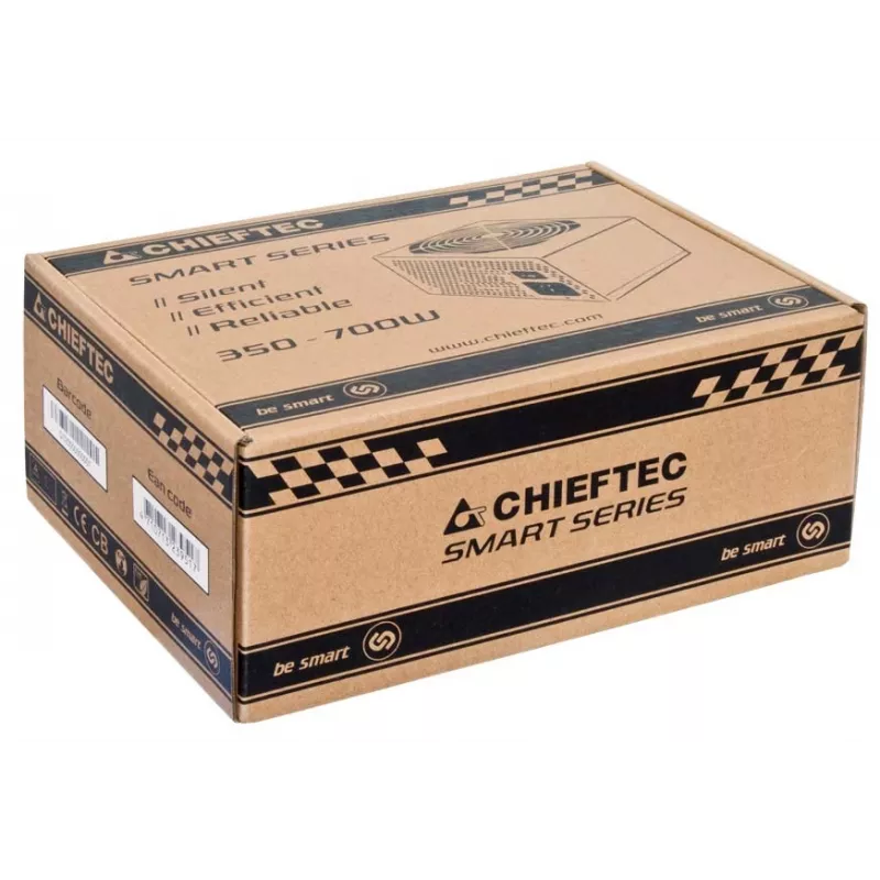 Fonte de alimentação Chieftec Smart GPS-700A8 700 W 20+4 Pin ATX PS/2 preto