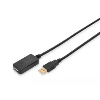 Cabo de extensão repetidor USB 2.0 DIGITUS 5 m