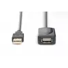 Cabo de extensão repetidor USB 2.0 DIGITUS 5 m
